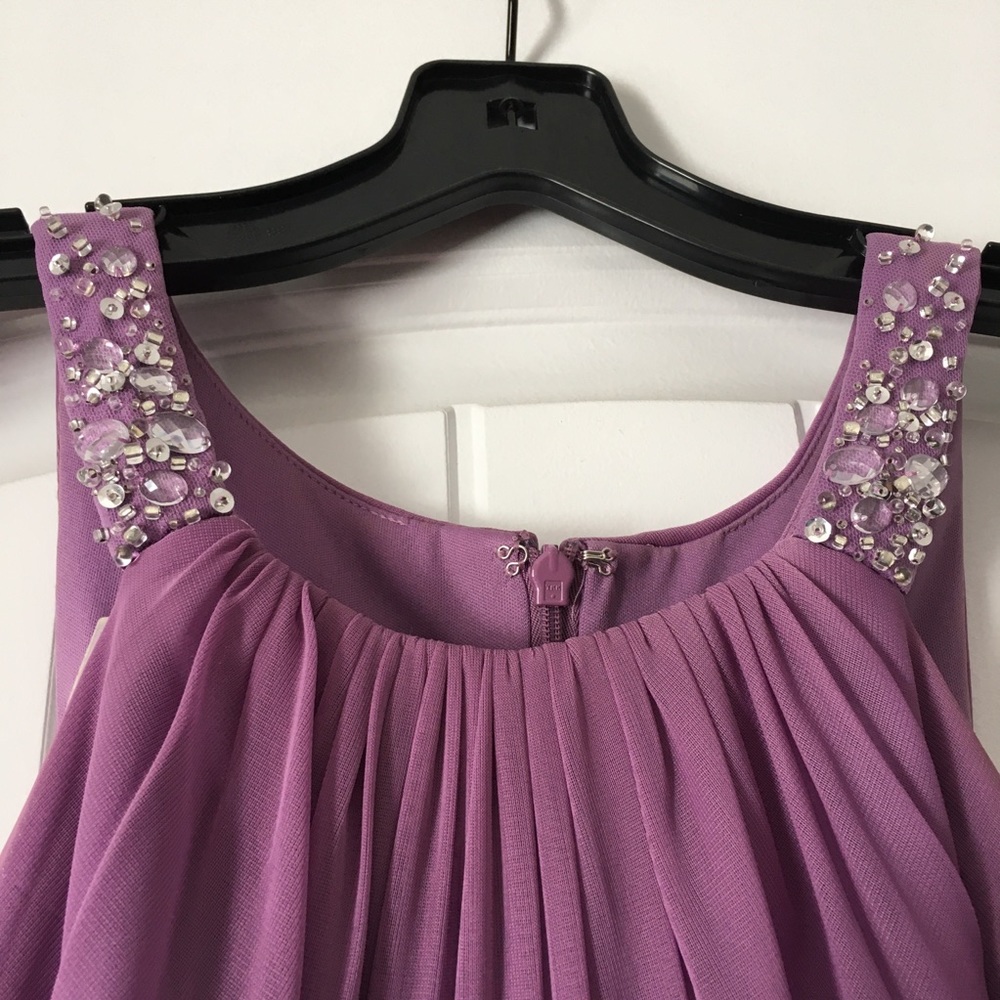 David’s Bridal Long High Neck Gown - Picture 4 of 9